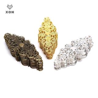 Đầu nối trang sức handmade DIY bằng gỗ hình hoa, bộ 20 cái