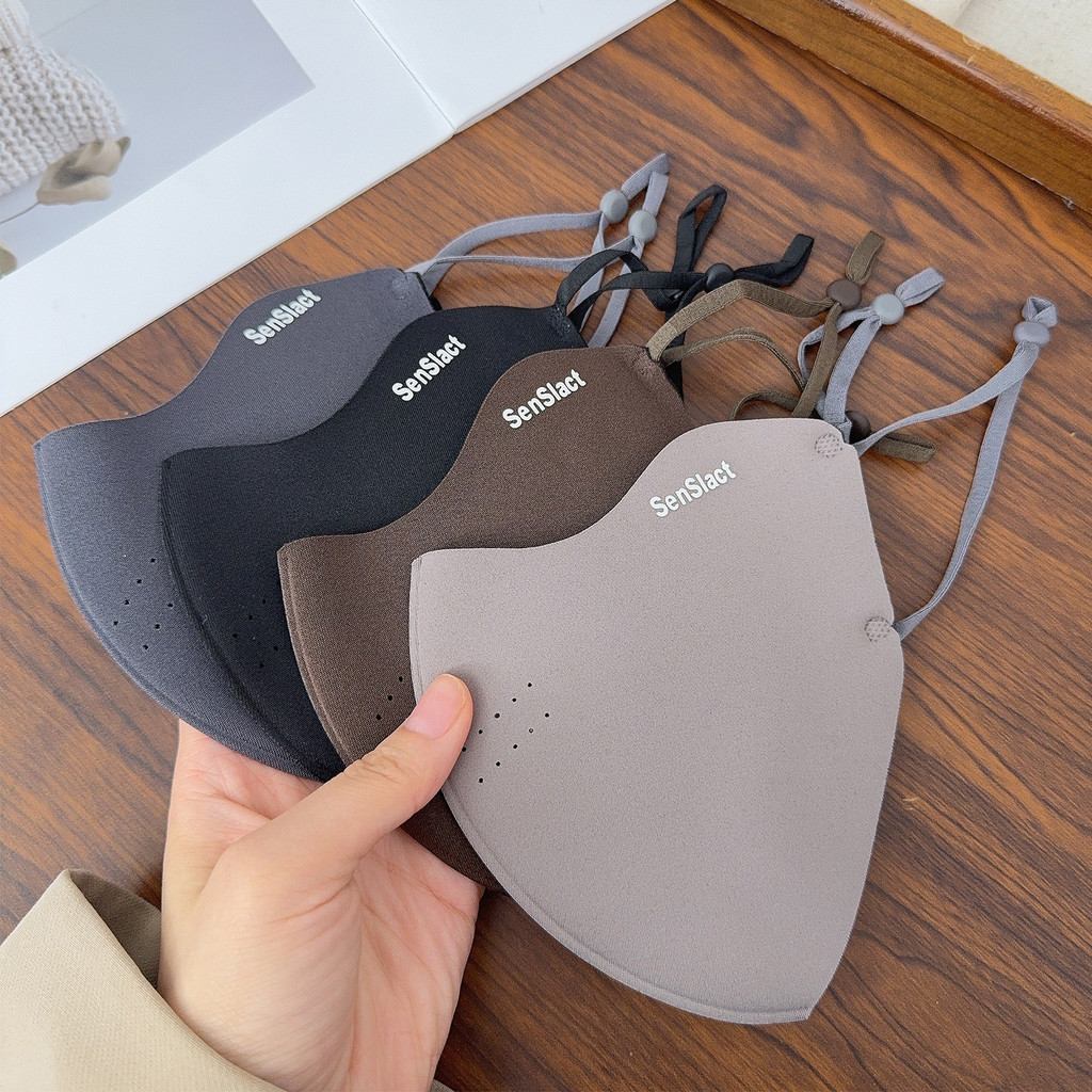 Mặt nạ trượt tuyết đi xe đạp ngoài trời - Tấm che mặt lông cừu 3D giữ nhiệt, chống gió và sương mù