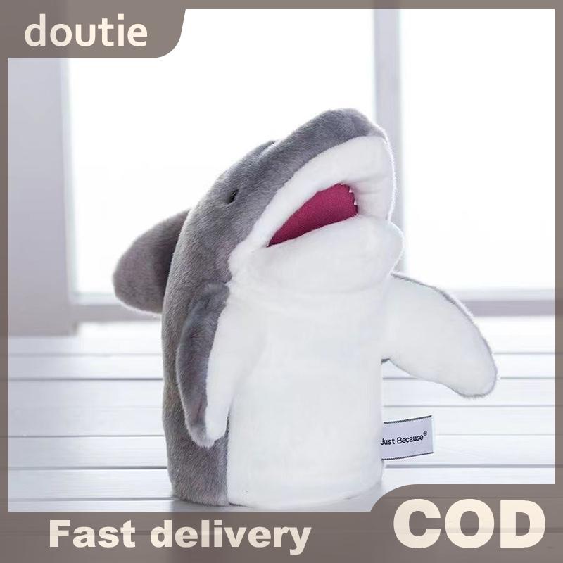 Doutie 22cm Tay Nhỏ Dễ Thương Con Rối Găng Tay Sang Trọng Đồ Chơi Động Vật Tay Con Rối Cánh Tay Mở Miệng Găng Tay Búp Bê Trẻ Em Quà Tặng Sinh Nhật VN