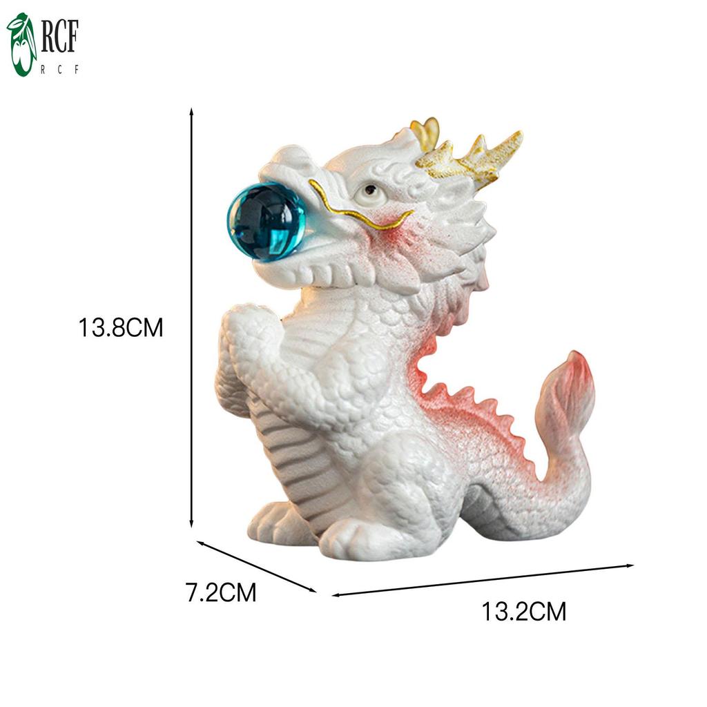 Trà Thú Cưng Tượng Rồng Trang Trí Rồng May Mắn Cung Hoàng Đạo Trung Quốc Quà Tặng Năm Mới Phòng Khách Văn Phòng Nhà Để Bàn Trang Trí