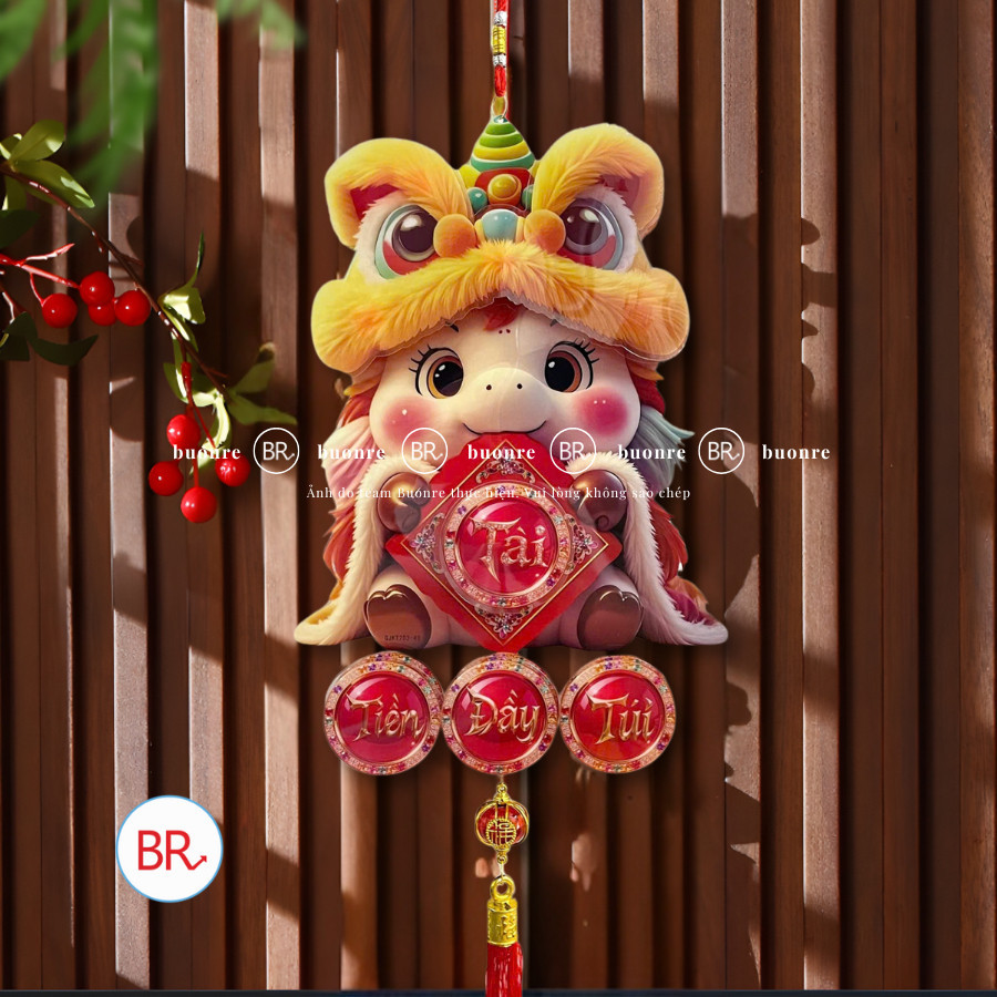 Liễn Treo Trang Trí Tết Ngựa Chibi 6D Cute Chất Liệu Nhựa Mika Decor Trang Trí Tết Bính Ngọ 2026,Nhà Cửa,Quán Ăn ANGI