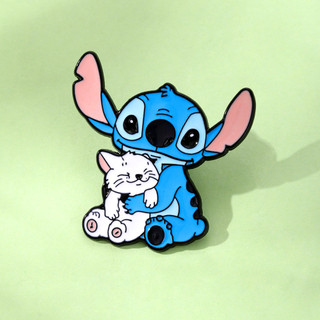1 Chiếc Sao Dễ Thương Baby Stitch Trang Trí Trâm Cài