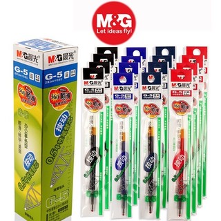 [MG]Bút Gel bấm bút bi nước M&G 0.5mm luyện viết tiếng Trung Nhật Hàn viết siêu mượt mà mực nhanh khô
