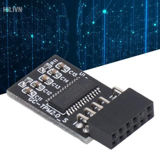Hilivn Bảo mật mã hóa mô-đun TPM 2.0 Linh kiện điện tử 12 chân để thay thế