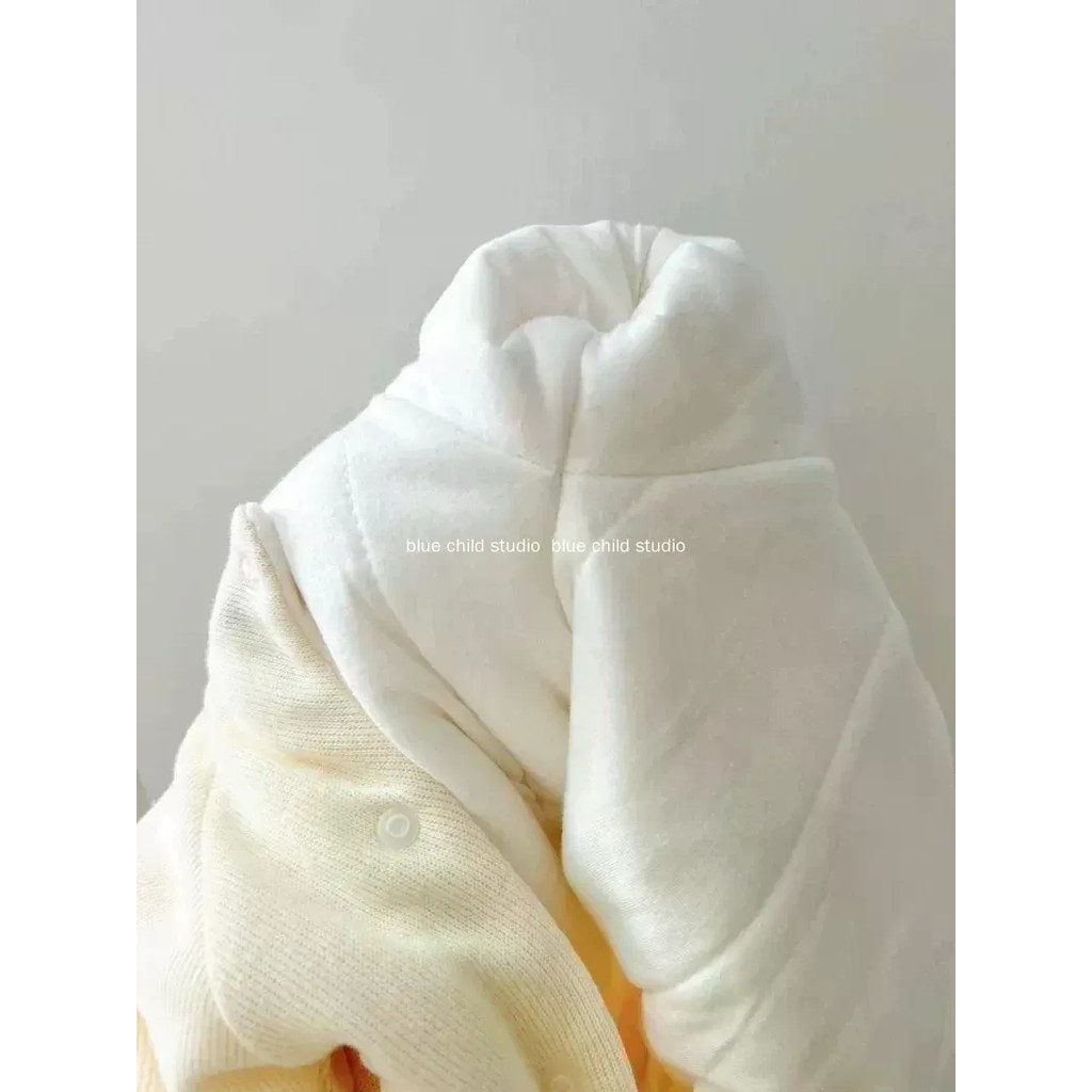 Quần áo đệm trẻ sơ sinh dễ thương ~ Quần áo liền quần dày ấm áp Quần áo đi chơi | BigBuy360 - bigbuy360.vn