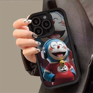 Tương thích với Xiaomi 14T 15T Pro Mi 9T Pro Poco C85 C75 C71 F6PRO M7 M6 4G Vỏ Điện Thoại Hoạt Hình Cơ Mèo Doremon Silicon Mềm