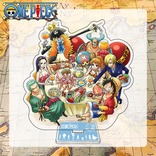 Mô Hình Acrylic One Piece Luffy Sanji Chopper Zoro Law Trang Trí Bàn, Quà Tặng Anime