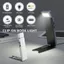 Đèn Sách Clip-On EDIWANY, Đèn Đánh Dấu Trang LED 3 Màu, Chất Lượng Cao Sạc Bảo Vệ Mắt 5 Độ Sáng Đèn Sách Mini Ngủ Đọc Sách