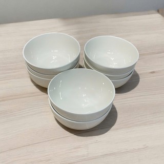 Bộ 10 bát cơm trắng, chất liệu sứ, giá rẻ, phù hợp mọi không gian bếp