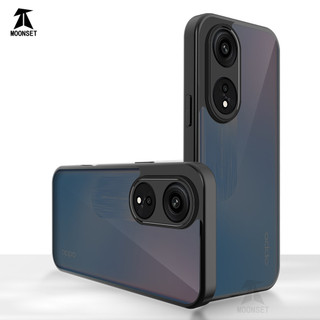 Dành Cho OPPO Reno 8T 5G Ốp điện thoại Cứng Mờ Da-Cảm Giác Mềm Khung TPU Chống Sốc Mỏng Vỏ