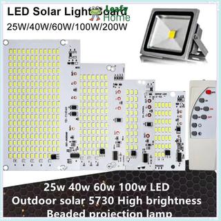 Bảng điều khiển nguồn sáng LEAFYHOME 1 chiếc, Bảng đèn LED 25 / 40 / 60 / 100 / 250W độ sáng cao, Đèn trắng có bộ điều khiển từ xa SMD5730 Đèn pha điều khiển từ xa