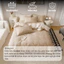 Bộ chăn ga gối cotton Memminbedding Luxury thiết kế mềm mại, thoáng mát, thấm hút mồ hôi tốt