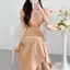 đầm hàn quốc nữ nhẹ nhang đen tiệc thức lụa dự đầm nữ body dáng dài sang chảnh xinh pháp cao cấp bigsize