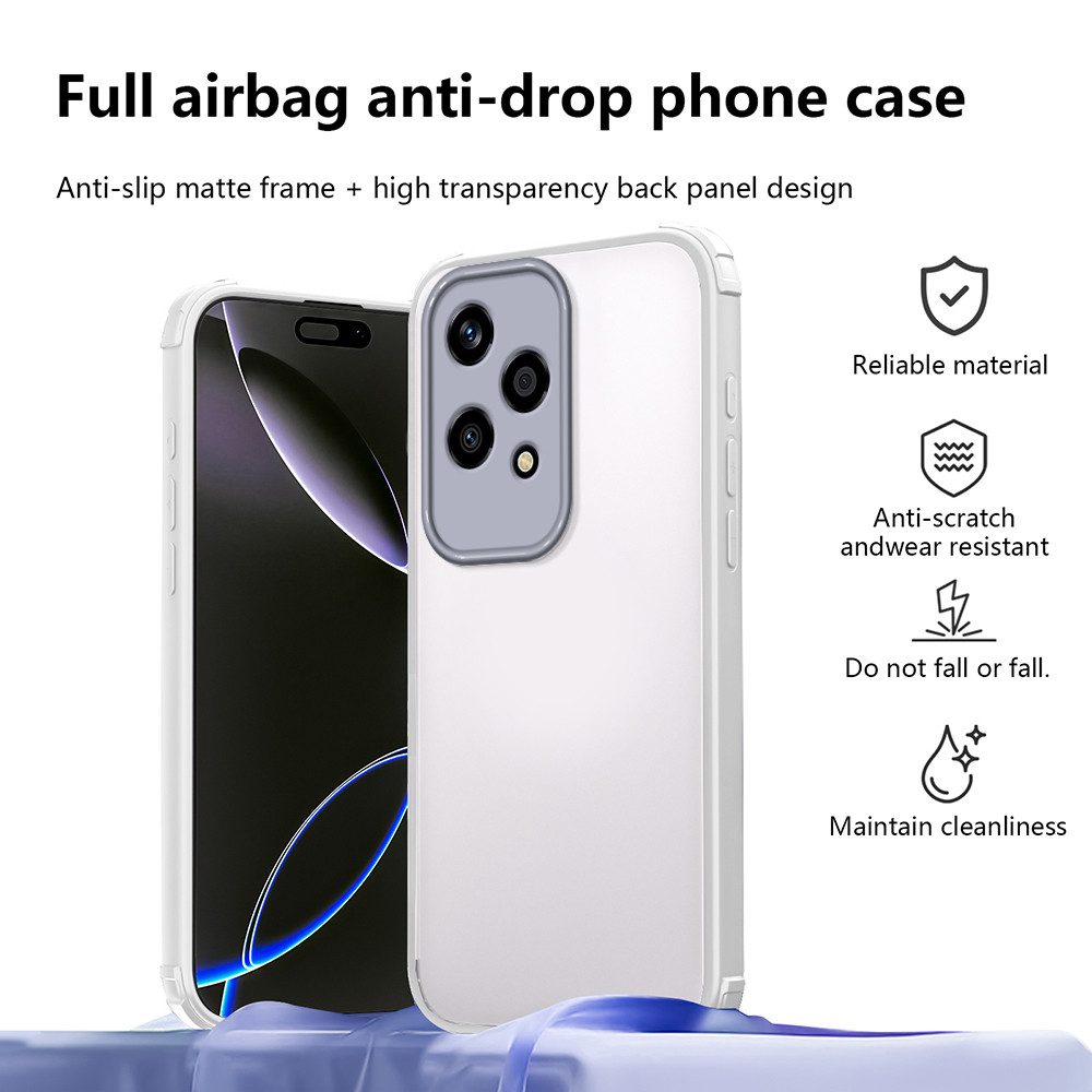 Ốp lưng Honor 200 Lite 5G Vỏ bảo vệ bốn góc Vỏ trong suốt cho Honor 200 Lite 5G Vỏ điện thoại