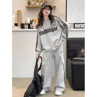 Bộ thu đông cho bé gái từ 17-45kg, mâu CLOTHING  thiết kế dày dặn, giữ ấm tuyệt vời cho bé yêu.