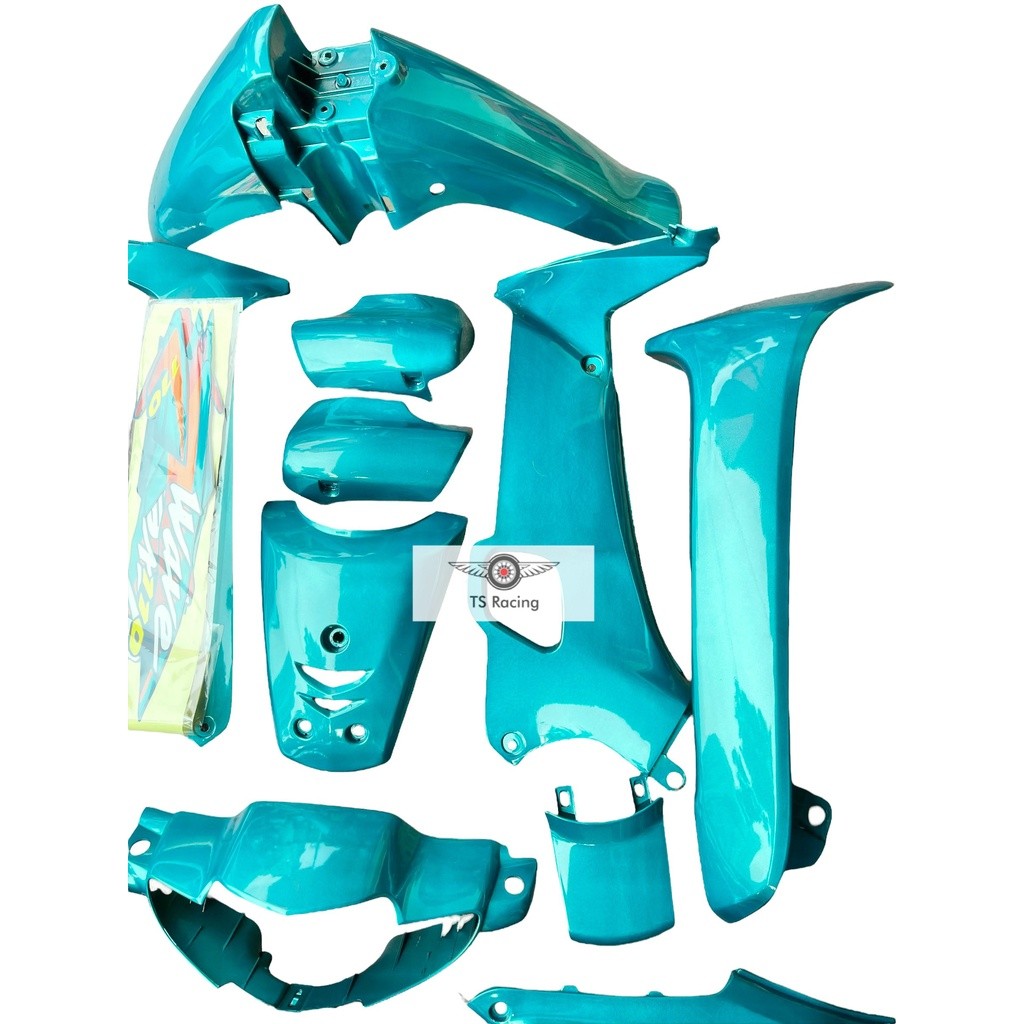 Dàn áo wave alpha - wave nhỏ xanh ngọc - tặng team 3 lớp