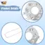 20 Chiếc Chụp Đèn Lò Xo Kẹp, Bộ Chuyển Đổi Chụp Đèn, Lắp Đặt Dễ Dàng, Sửa Chữa, Kẹp Lò Xo Cho Phòng Khách, Khách Sạn