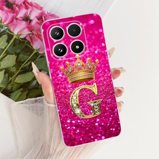Ốp Lưng Cho Xiaomi 17T Pro 5G Ốp Điện Thoại Dễ Thương Vương Miện Chữ Mềm Silicon Mỏng Bảo Vệ Cho Xiaomi 17T Mi17T 17TPro 2026 Vỏ