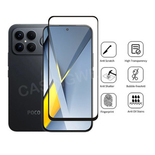 Bảo Vệ Màn Hình Cho Poco F8 Ultra Pro 4G 5G 2025 Full Cover Kính Cường Lực Trong Suốt HD Bảo Vệ Chống Trầy Xước Phim