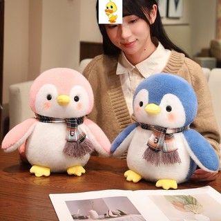 PLUS✨Hàng✨Ice Penguin Sang Trọng Đồ Chơi Khăn Dễ Thương Chim Cánh Cụt Sang Trọng Búp Bê Trẻ Em Đi Kèm Búp Bê Sang Trọng Quà Tặng Bạn Gái Giáng Sinh Sang Trọng Quà Tặng COD