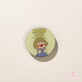Cô Gái Nhỏ Dễ Thương Trái Cây Tươi Đào Hoạt Hình Gấu Nhỏ Ếch Thỏ Đu Đủ Nhỏ Hộp Đựng Túi Khí Tròn Lười Để Bàn Gấp Và Kính Thiên Văn Hỗ Trợ Điện Thoại Đệm Không Khí