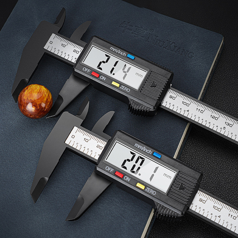 [24h] Máy đo kỹ thuật số 150mm, thước kẹp điện tử màn hình LCD, đo nhanh chuẩn, chất liệu cao cấp