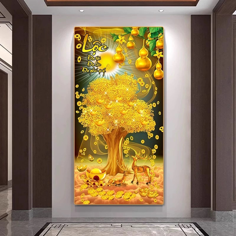 Tranh Treo Decor "Mã Đáo Thành Công" Tranh Decor - Tranh Treo Phòng khách, Tranh Treo phòng ngủ, Tranh tráng gương