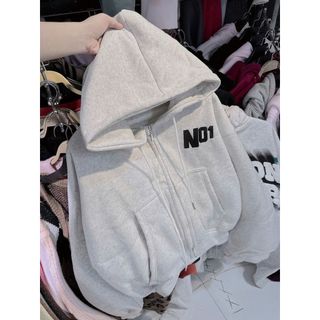 [ Rẻ Vô Địch ] Áo Khoác Nỉ Nam Nữ Form Rộng unisex có khoá kéo phong cách -thuba