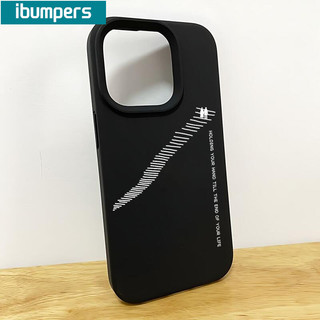 Ibumpers INS Đen Trắng Cặp Đôi Ốp lưng iPhone 17 Pro Max 16 15 14 Plus 13 12 11 Pro Max Silicon Mềm Chống Sốc Ốp Lưng