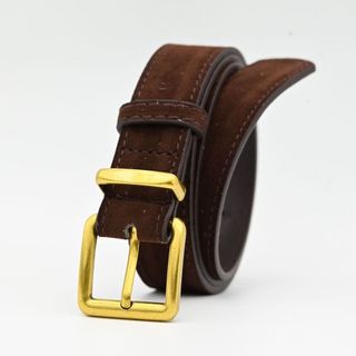 Thắt lưng nữ NCE da lộn, khóa chốt - Thiết kế thời trang cho quần jean