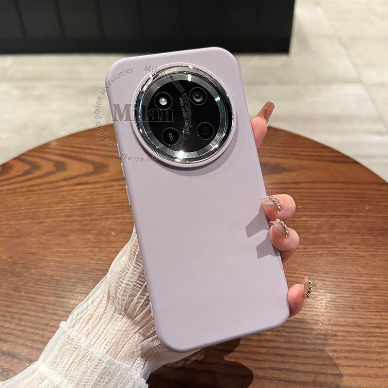 Ốp điện thoại Honor X9D X9C X9B X9A 5G Vỏ thông minh Honor X9C Vỏ mềm silicon màu trơn Vỏ điện thoại hấp thụ sốc Khung gương mạ điện
