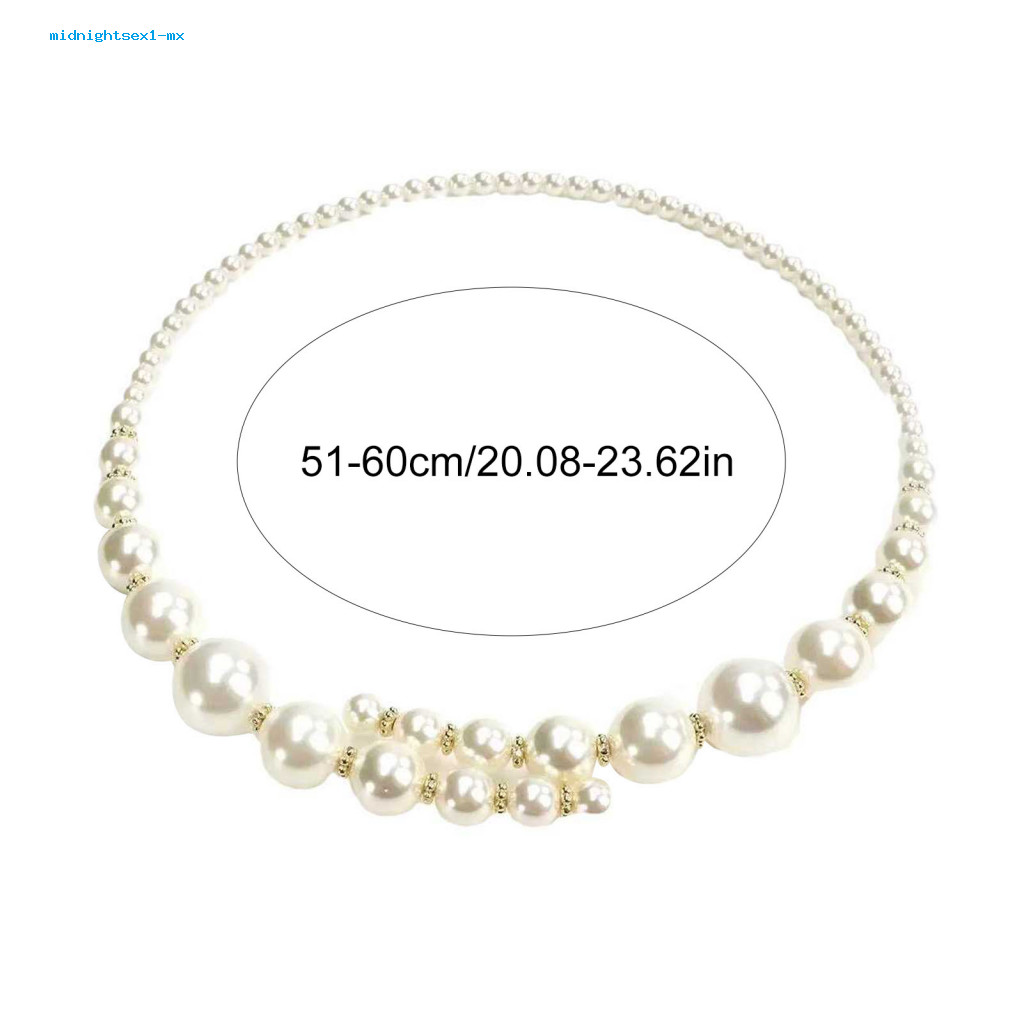 Vòng cổ choker ngọc trai giả, style retro thanh lịch - hoàn hảo cho tiệc cưới