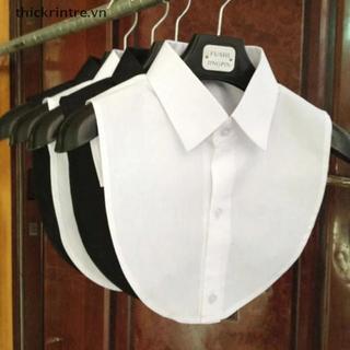 Áo sơ mi nửa chiều dài vintage với ren cổ giả detachable và khăn choàng, phụ kiện thời trang