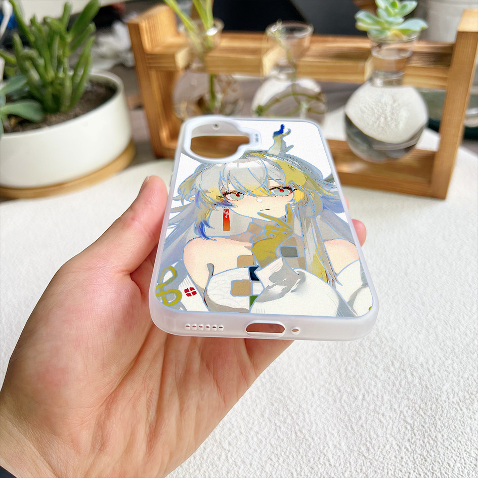 Dành cho POCO X7 X6 F7 F6 Pro F5 Redmi Turbo 4 Pro / 3 ‌Ốp điện thoại Arknights SHU Micro Matte Redmi Note 14 Pro 13 Xiaomi 15 14 Vỏ POCO chống sốc