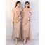 đầm màu kem tiệc sang trọng dạ hội tiểu thư sinh nhật prom thanh lịch đầm vintage pháp nữ dự tiệc