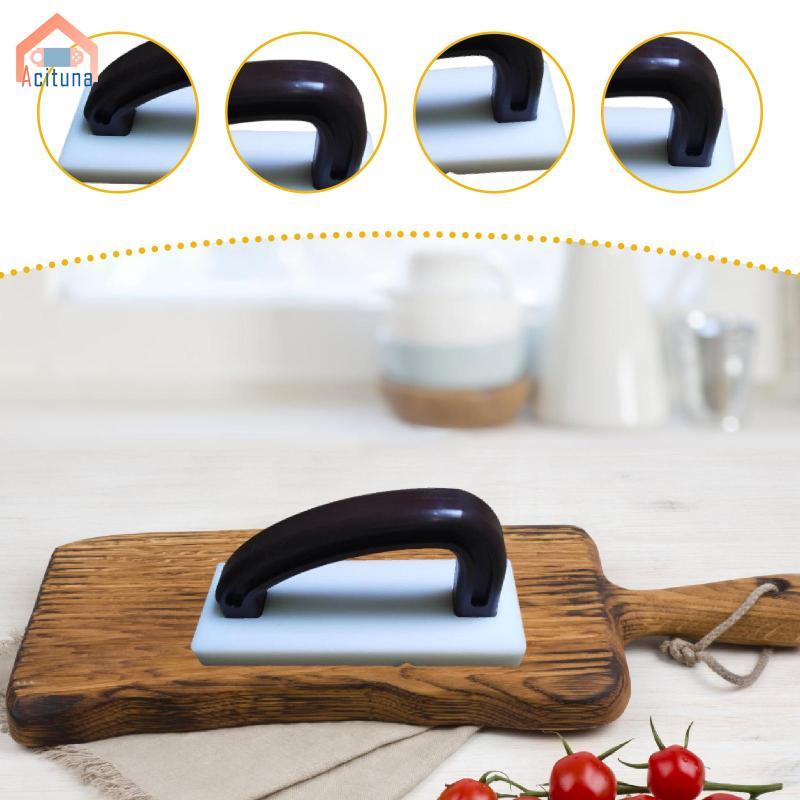 Dụng cụ cạo thớt, Dụng cụ làm sạch nhà bếp cao cấp đa chức năng di động, Dụng cụ tái tạo bề mặt thớt để cắm trại ngoài trời