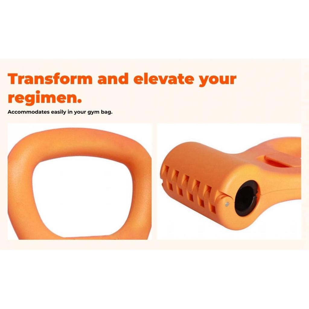 Tay cầm Kettlebell Adjustable Grip - Chuyển đổi dễ dàng cho tập luyện và du lịch