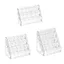 Giá đỡ bút GILL, Giá đựng bút Acrylic, Giá đựng văn phòng phẩm nhiều ngăn bền bỉ 3 / 4 / 5 lớp Đồ dùng lưu trữ văn phòng tại nhà