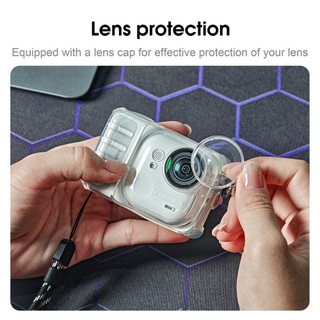 Dành Cho Insta360 Go Ultra Vỏ Bảo Vệ Ngón Tay Cái Camera TPU Băng Nhạy Cảm Tản Nhiệt Chống Rơi Vỏ Bảo Vệ Máy Ảnh Thể Thao Phụ Kiện
