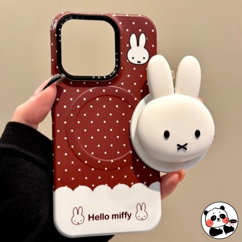 Silicone Từ Giá Đỡ Điện Thoại Để Bàn Lười Dễ Thương Hoạt Hình Cô Gái Mèo Kitty Ngộ nghĩnh ins Phong Cách Vỏ Giá Đỡ Bao Đứng