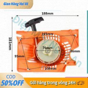【24h】Bộ khởi động,chụp giật,ốp giật,máy cưa xích 5200,5800,5900 máy cưa xích cưa xích cưa máy