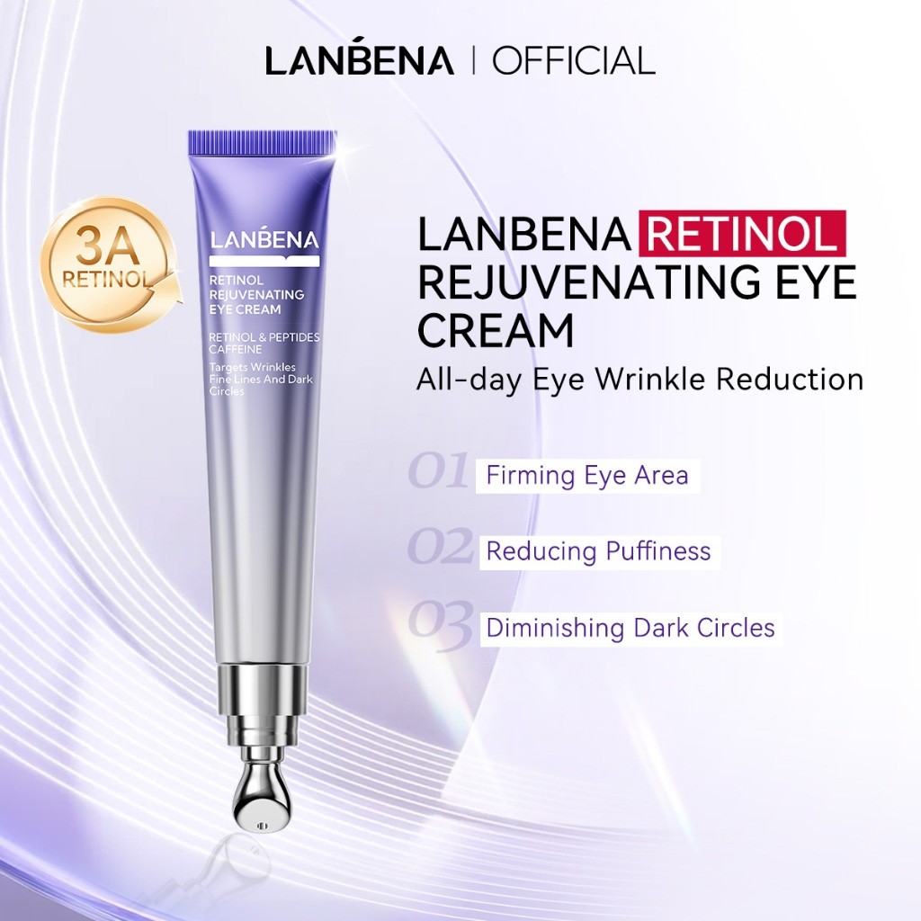 Sử Dụng Tuýp Lanbena Retinol Kem Mắt Chống Lão Hóa Dưỡng Ẩm Trẻ Hóa Kem Mắt Giảm Bọng Mắt Chăm Sóc Mắt 15Ml Trong Đời...