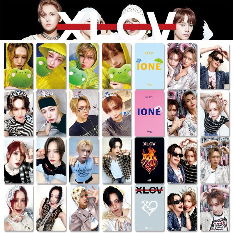 2-4 chiếc XLOV UXLXVE I ONE Album đơn thứ 2 Lomo Cards I 'mma Be WUMUTI RUI RISING STAR Photocards MAKESTAR K4 OFFLINE Thẻ cổ vũ KPOP Thần tượng Bưu thiếp YM