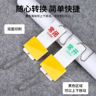 Thông Thường Mở Thường Đóng Bảng Hiệu Trạng Thái Acrylic Thiết Bị Van Cảnh Báo Biển Báo Nhắc Dấu Hiệu Công Tắc Danh Sách Thẻ 5K7A