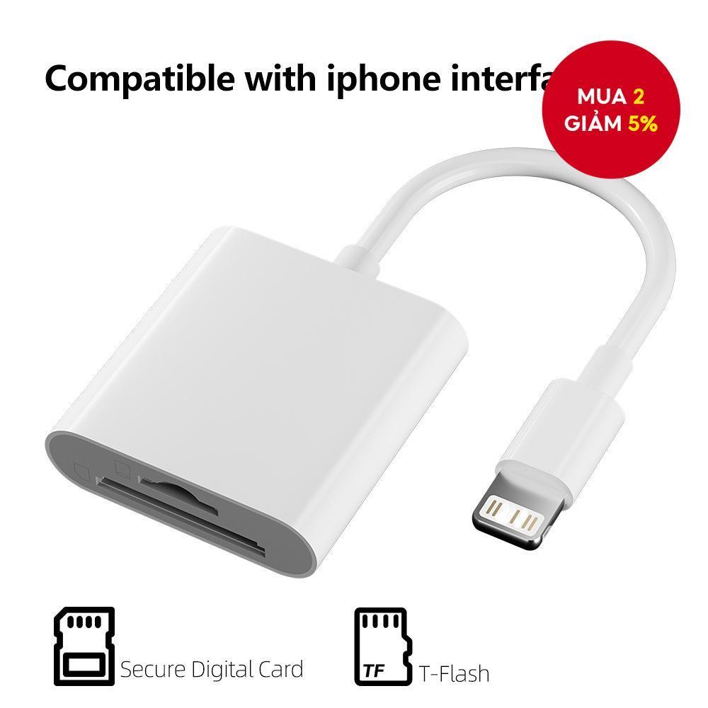 Dành Cho IOS 2 Trong 1 Đầu Đọc Thẻ Cho Thẻ Nhớ Và Micro Mini SD TF Card ...