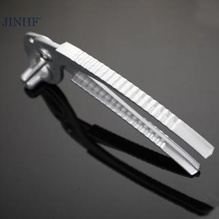 JINHF - Kẹp nồi di động từ hợp kim nhôm, phù hợp cho cắm trại và nướng thịt ngoài trời