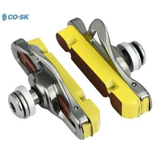 COUTR 1 Cặp Má Phanh Carbon V-Brake C-Brake Miếng Lót Cork Cao Su Có Thể Thay Thế Đường Gấp Phanh Caliper Giày VN