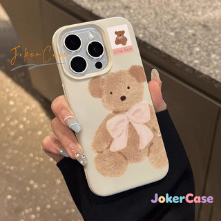 Ốp Lưng Cho iPhone 13 17 15 11 16 12 14 Pro Max 16 14 15 Plus XR X XS Max Air Ốp lưng điện thoại hình gấu dễ thương