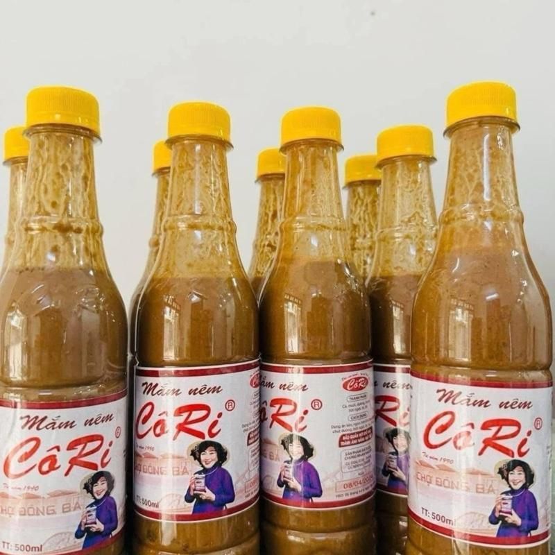 Combo 4 chai mắm nêm CÔ RI cao cấp chai lớn 500ml làm bún mắm nêm món chấm tuyệt đỉnh - Đặc Sản Huế