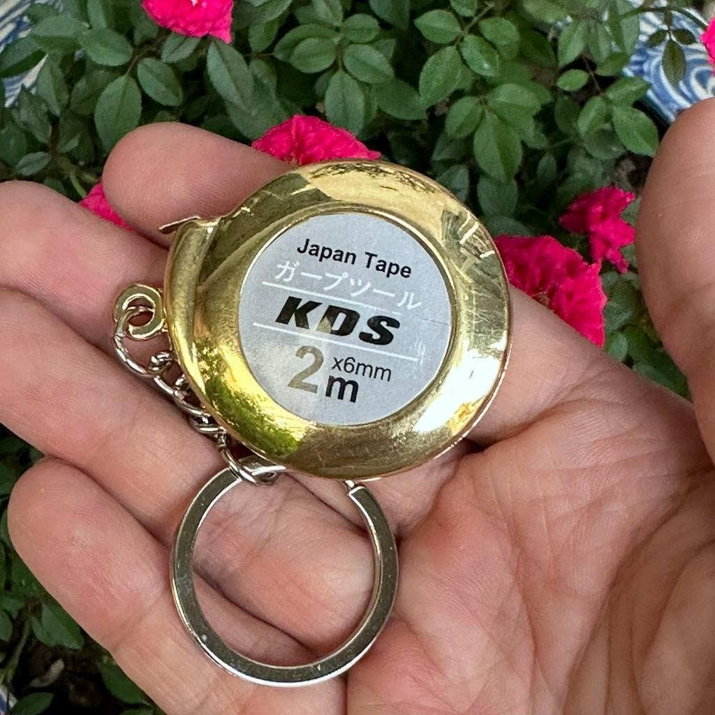【24H】Thước Dây Thép Mini 2m Có Móc Khóa, Đẹp Mắt, Siêu Bền, Sử Dụng Dễ Dàng Đảm Bảo Độ Chính Xác Cao, Chất Lượng Tốt